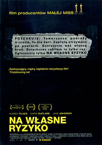 Przód ulotki filmu 'Na Własne Ryzyko'