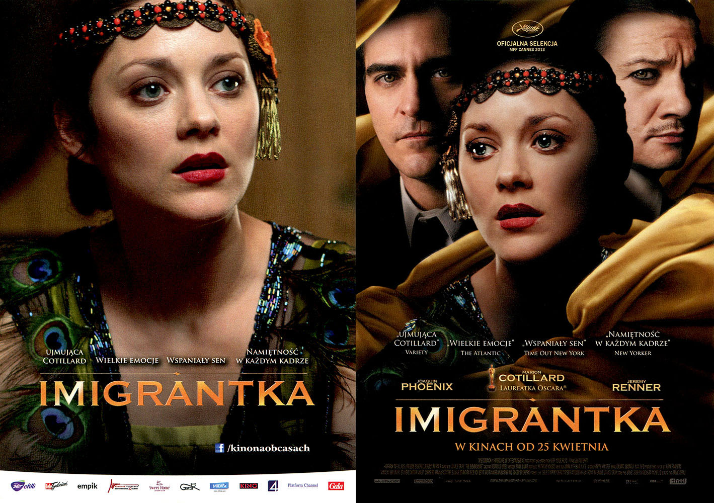 Ulotka filmu 'Imigrantka (przód)'