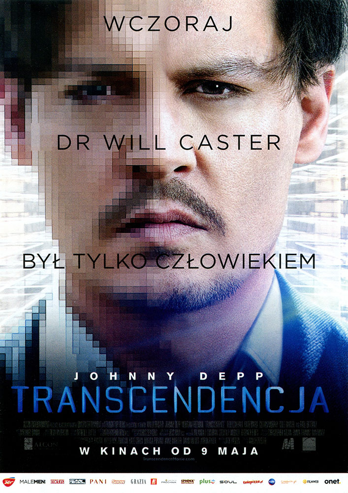 Ulotka filmu 'Transcendencja (przód)'