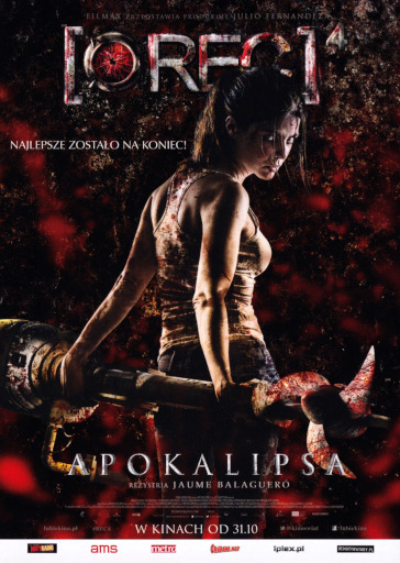 Przód ulotki filmu '[REC] 4: Apokalipsa'