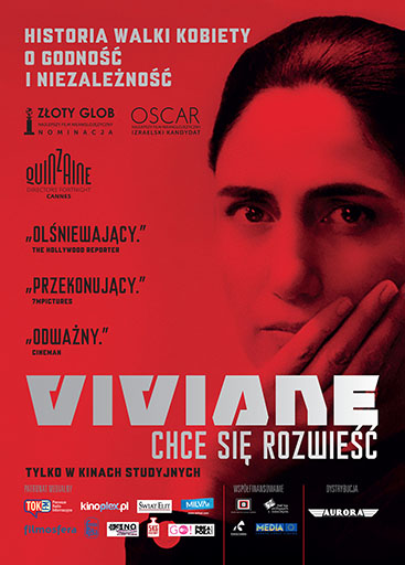 Przód ulotki filmu 'Viviane Chce Się Rozwieść'