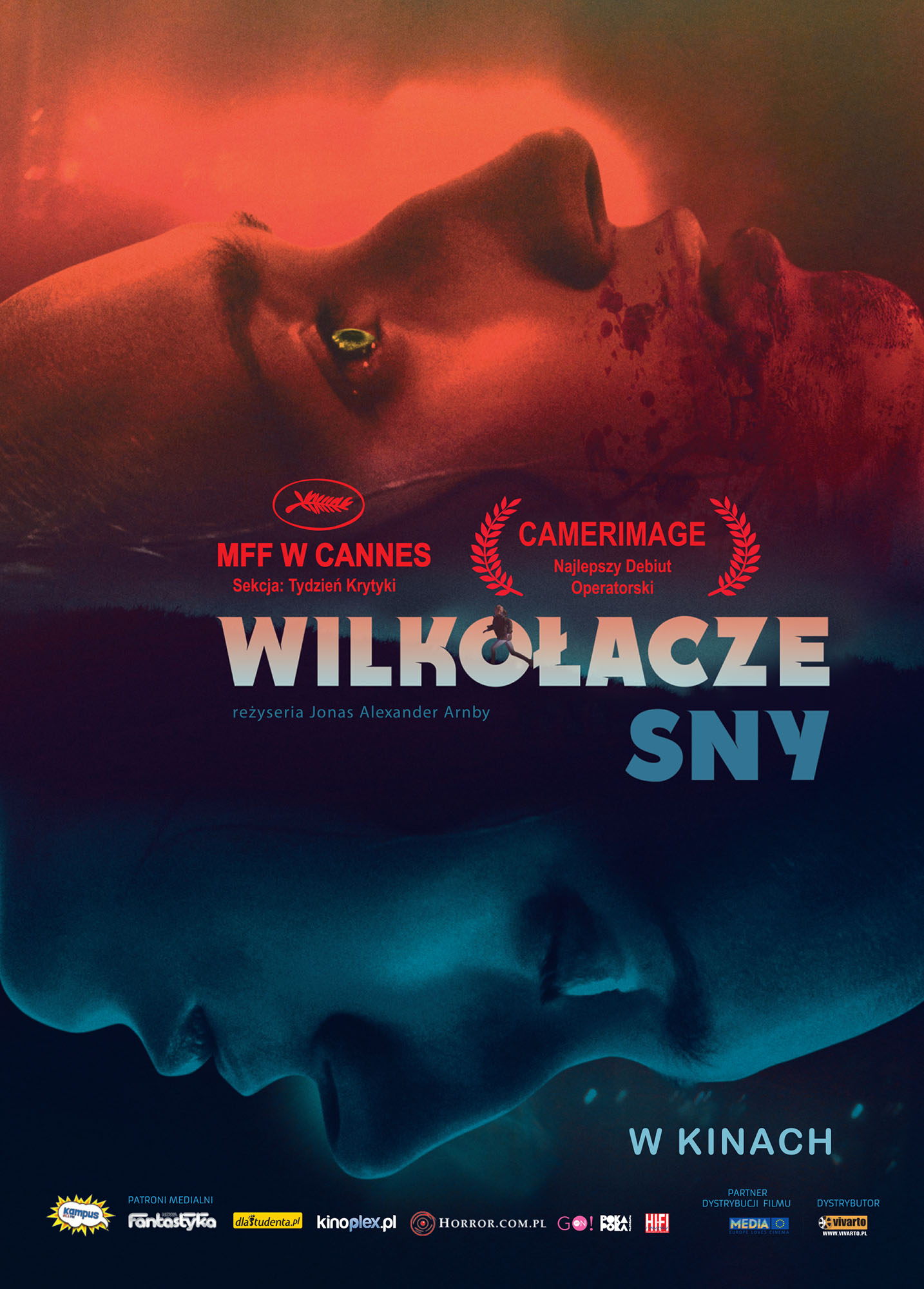 Ulotka filmu 'Wilkołacze Sny (przód)'