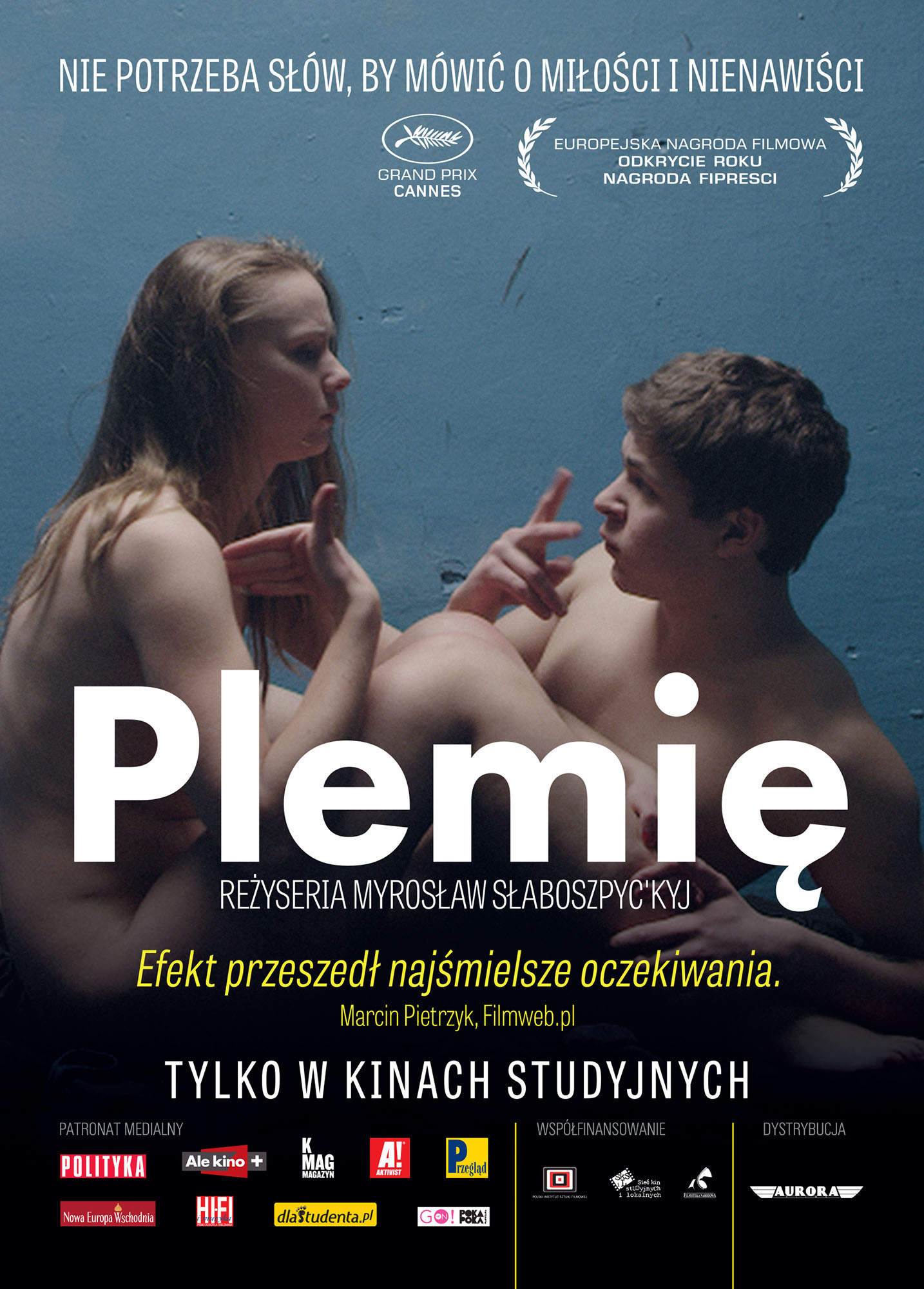 Ulotka filmu 'Plemię (przód)'