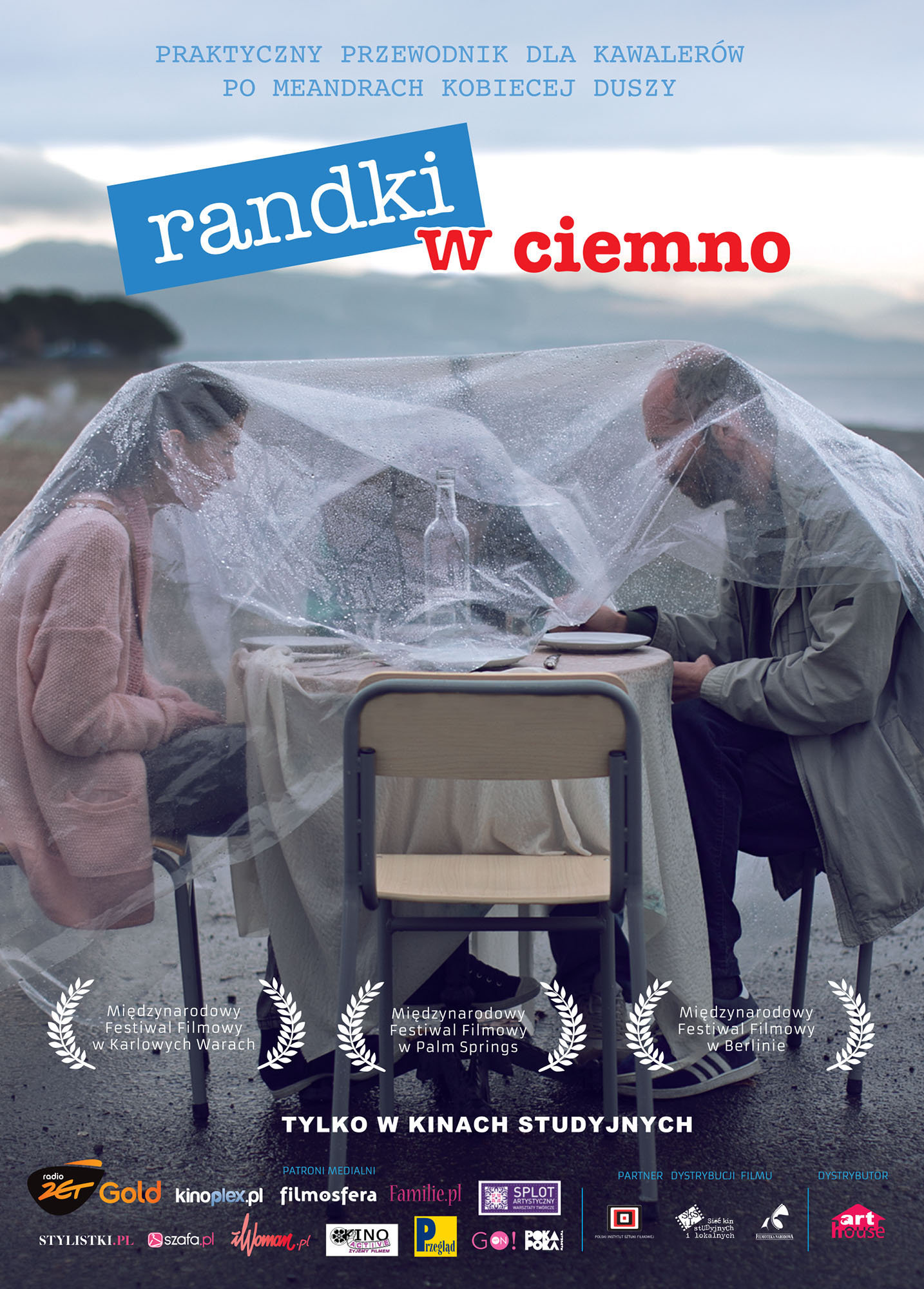 Ulotka filmu 'Randki W Ciemno (przód)'