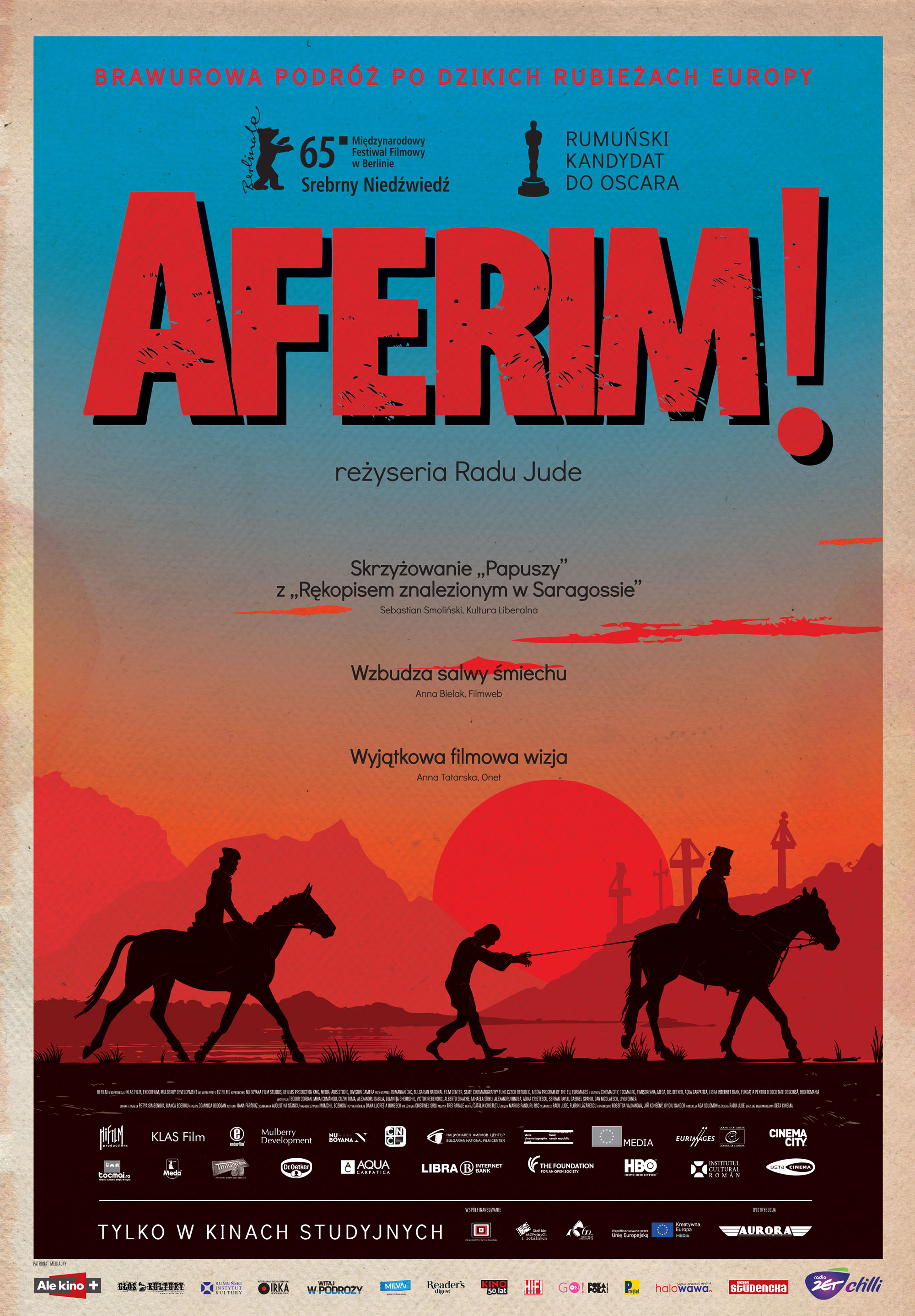 Polski plakat filmu 'Aferim!'