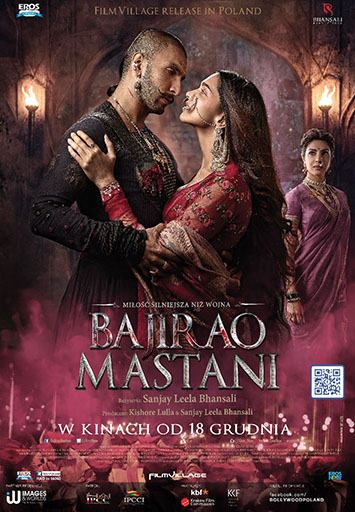 Przód ulotki filmu 'Bajirao Mastani'