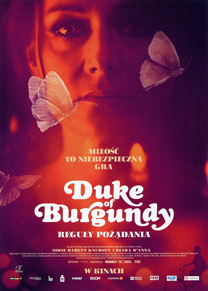 Ulotka filmu 'Duke Of Burgundy. Reguły Pożądania (przód)'