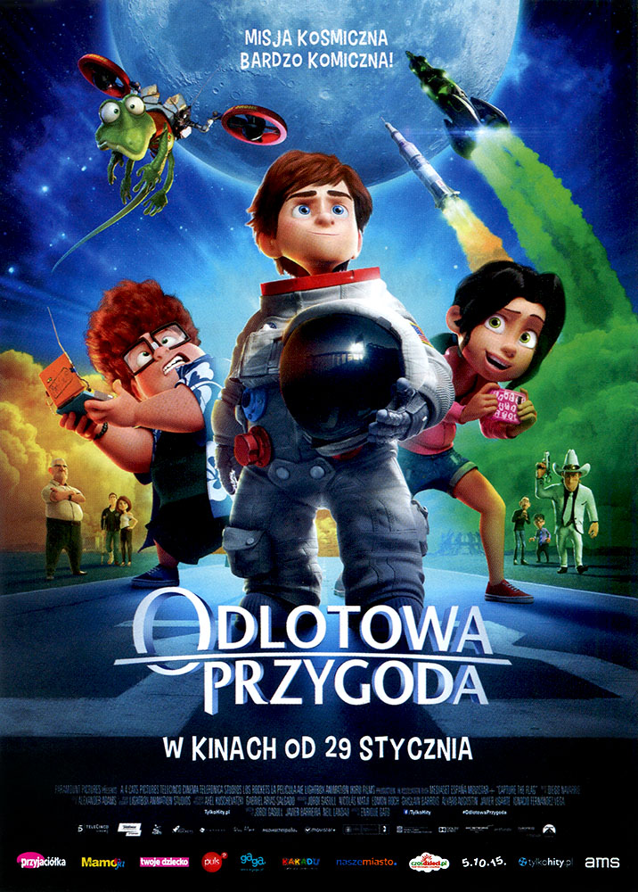 Ulotka filmu 'Odlotowa Przygoda (przód)'