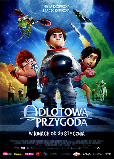 Przód ulotki filmu 'Odlotowa Przygoda'