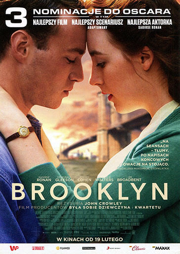 Przód ulotki filmu 'Brooklyn'