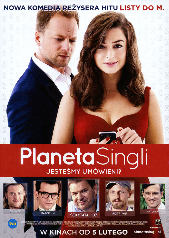 Ulotka filmu 'Planeta Singli (przód)'