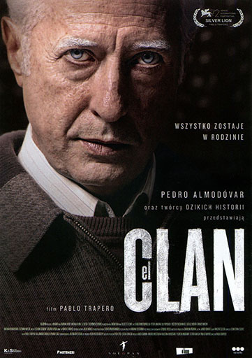 Przód ulotki filmu 'El Clan'