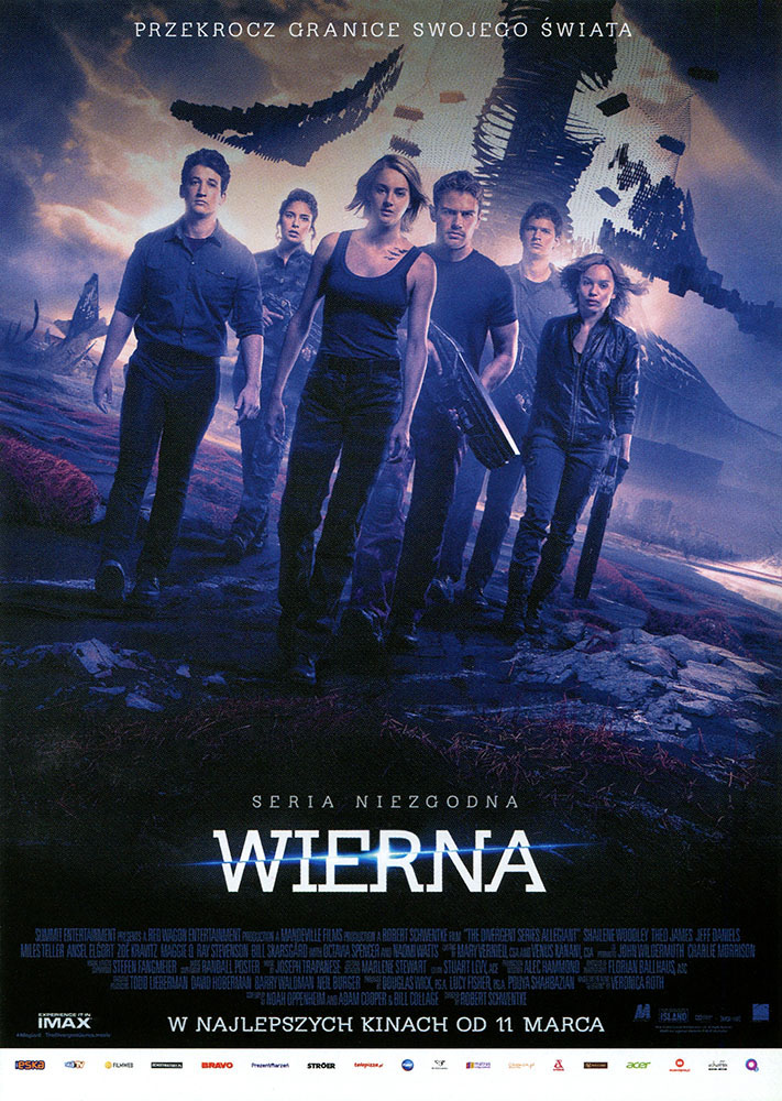 Ulotka filmu 'Seria Niezgodna: Wierna (przód - wersja B)'