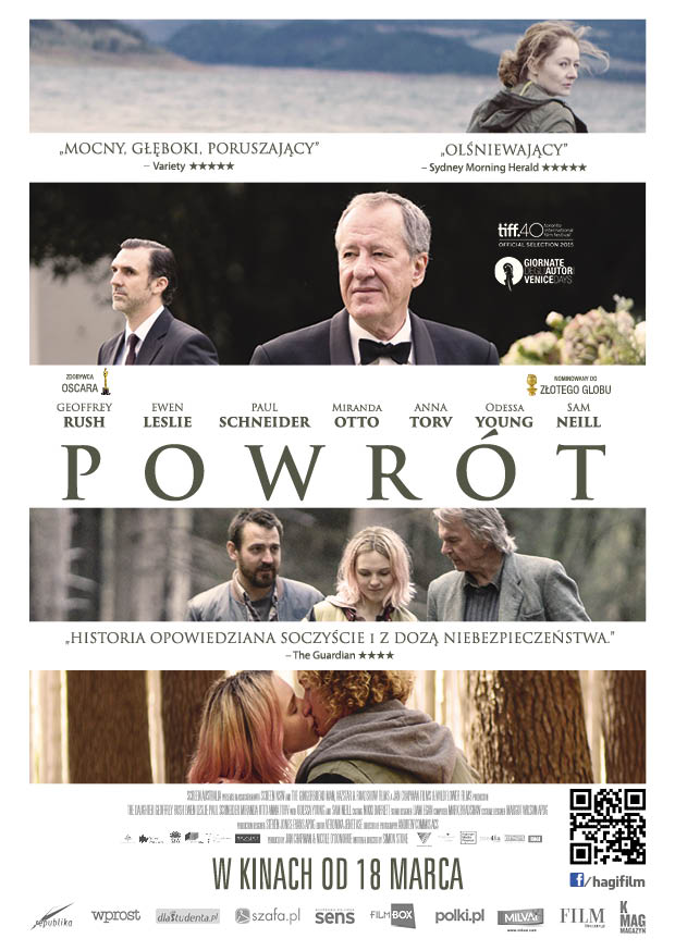 Ulotka filmu 'Powrót (przód)'