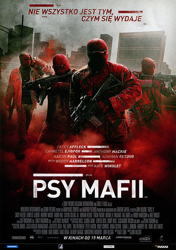 Przód ulotki filmu 'Psy Mafii'