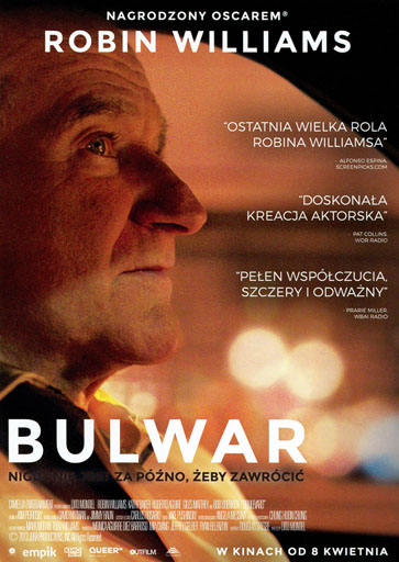 Przód ulotki filmu 'Bulwar'