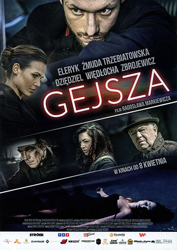 Przód ulotki filmu 'Gejsza'