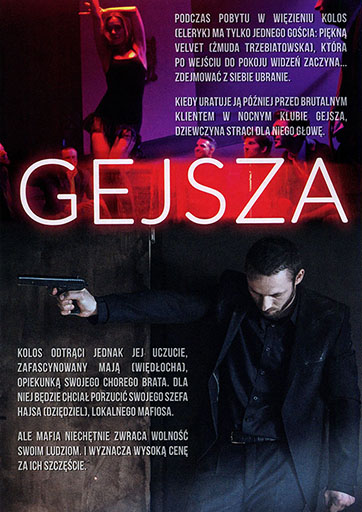 Tył ulotki filmu 'Gejsza'