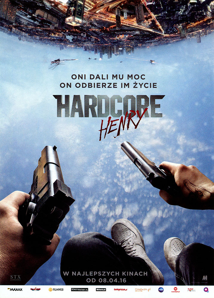 Ulotka filmu 'Hardcore Henry (przód)'