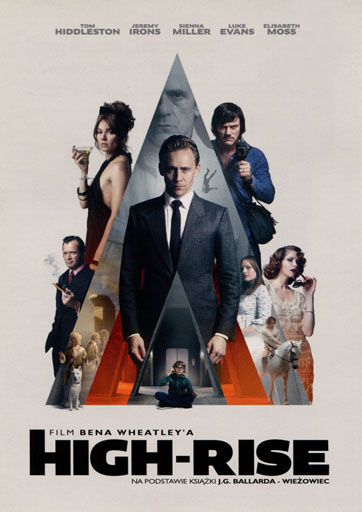 Przód ulotki filmu 'High-Rise'