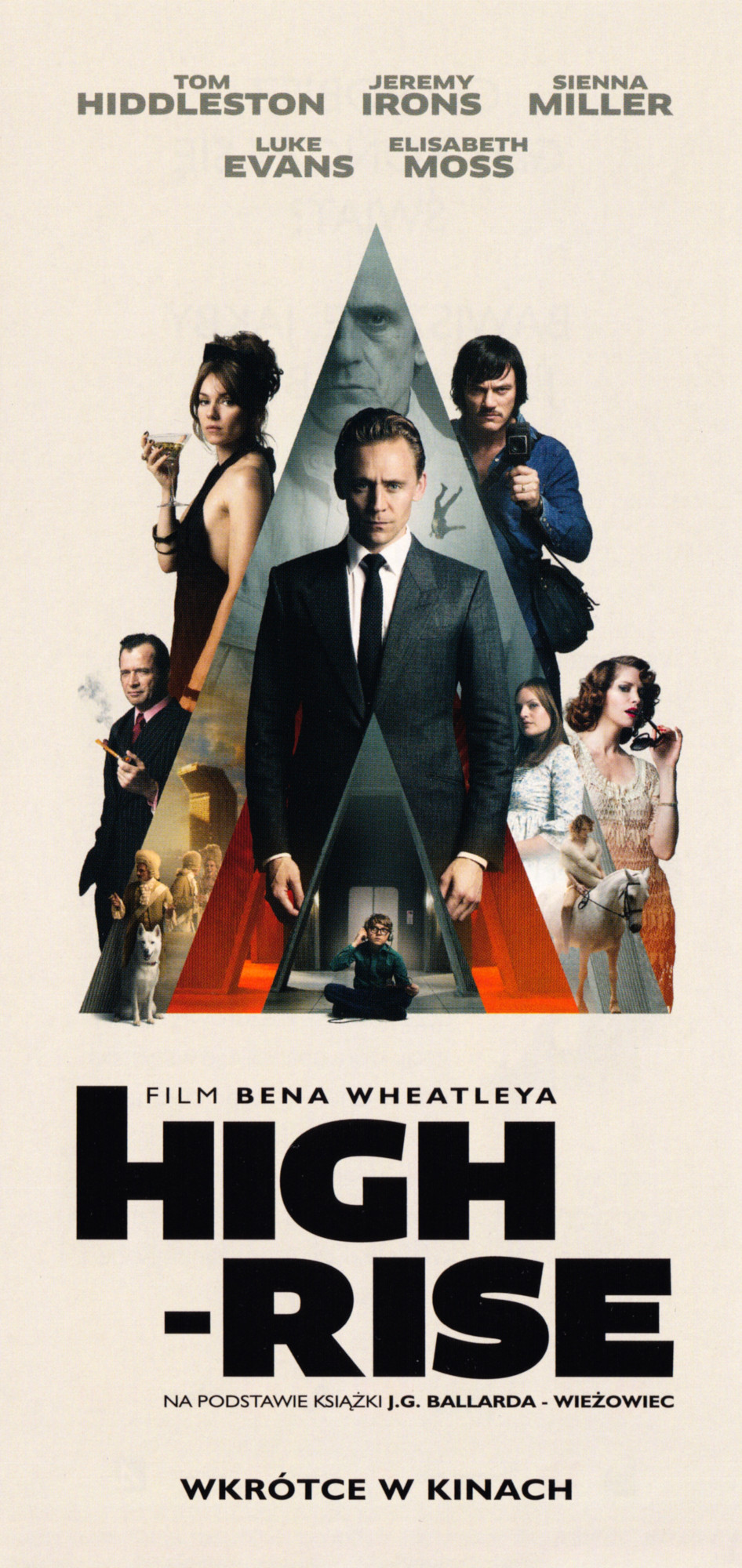 Ulotka filmu 'High-Rise (przód - wersja B)'