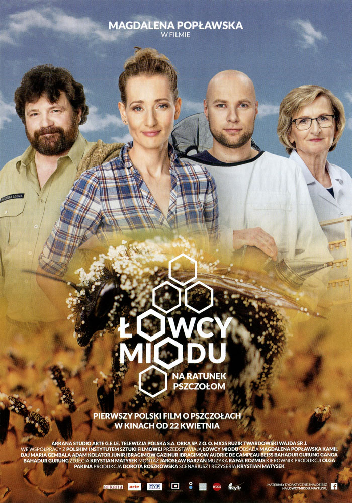 Ulotka filmu 'Łowcy Miodu (przód)'