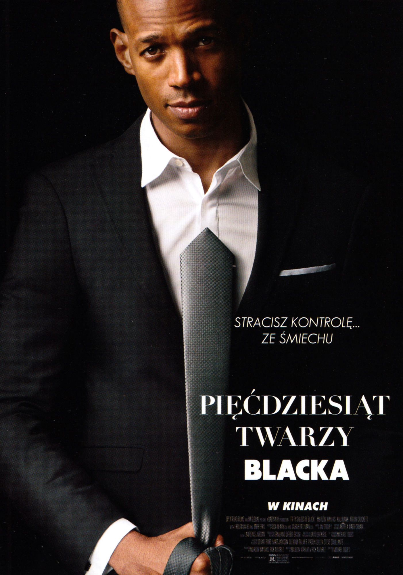 Ulotka filmu 'Pięćdziesiąt Twarzy Blacka (przód)'