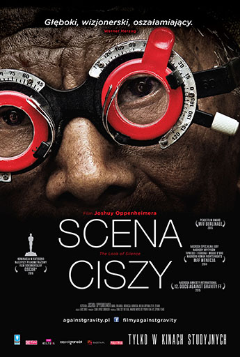 Przód ulotki filmu 'Scena ciszy'