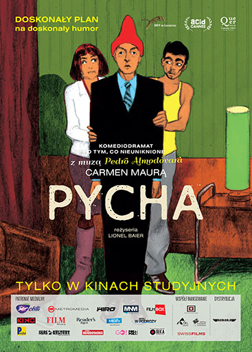 Przód ulotki filmu 'Pycha'