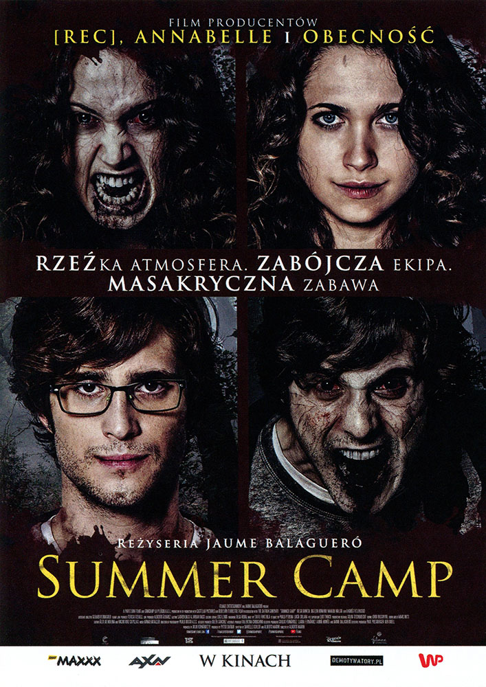 Ulotka filmu 'Summer Camp (przód)'