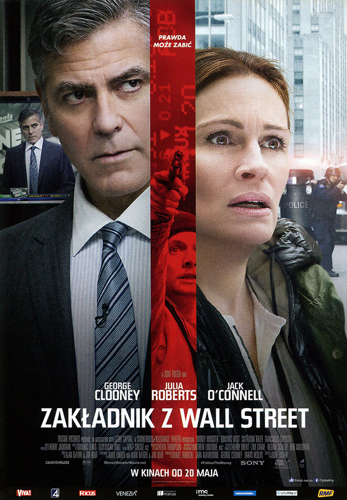 Ulotka filmu 'Zakładnik Z Wall Street (przód)'