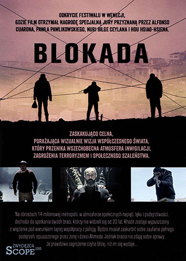 Tył ulotki filmu 'Blokada'