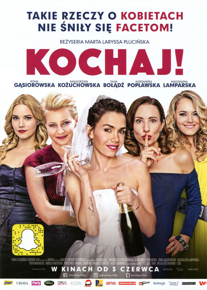 Ulotka filmu 'Kochaj (przód - wersja B)'