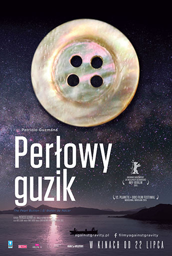 Przód ulotki filmu 'Perłowy Guzik'