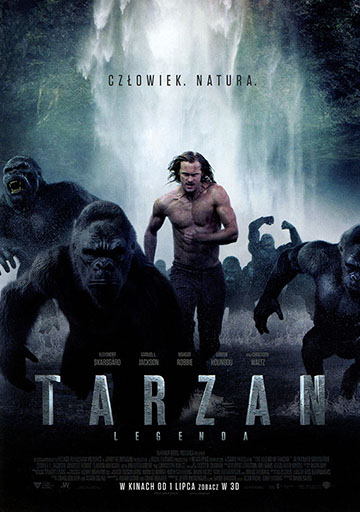 Przód ulotki filmu 'Tarzan: Legenda'