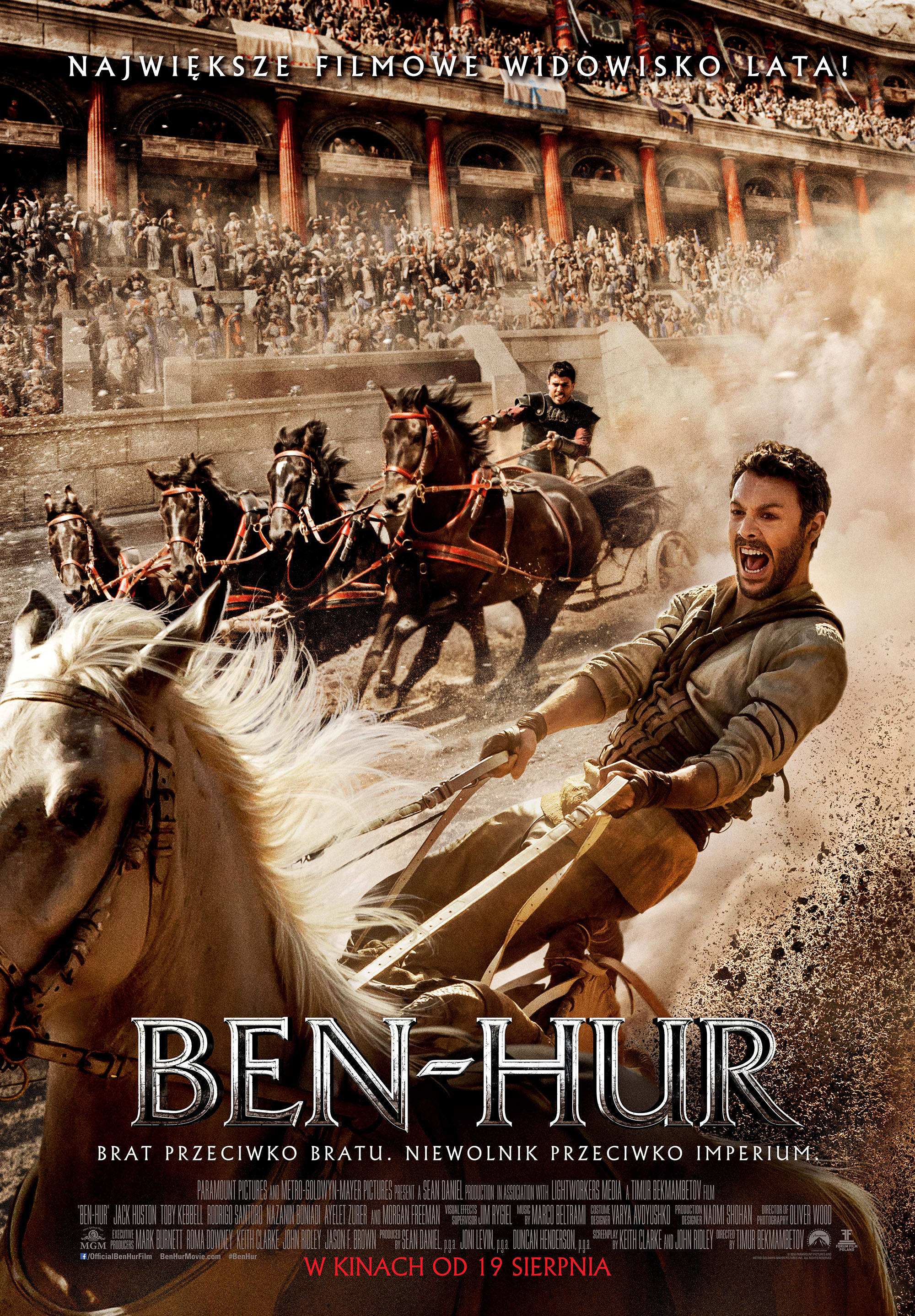 Polski plakat filmu 'Ben-Hur'