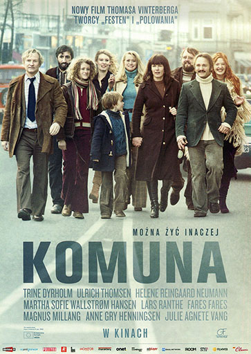 Przód ulotki filmu 'Komuna'