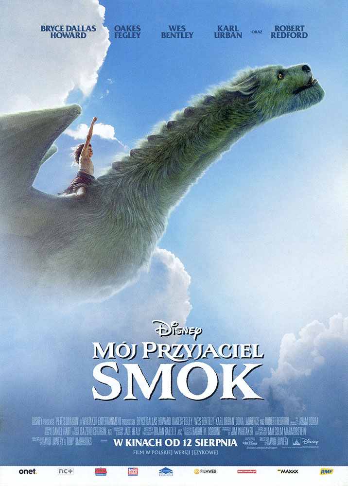 Ulotka filmu 'Mój Przyjaciel Smok (przód)'