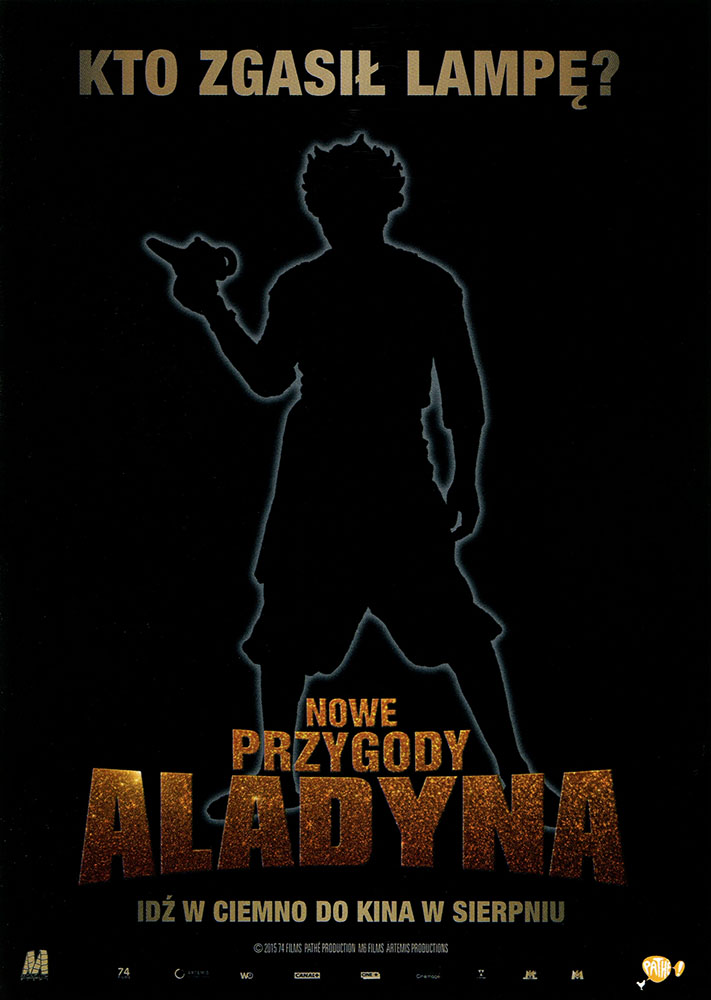 Ulotka filmu 'Nowe Przygody Aladyna (przód)'