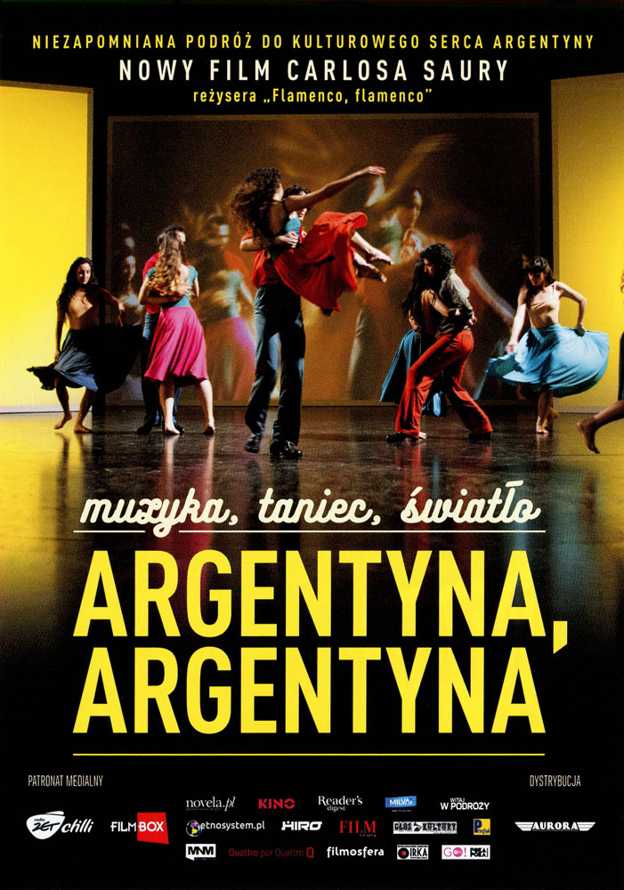 Ulotka filmu 'Argentyna, Argentyna (przód)'