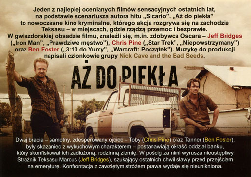 Tył ulotki filmu 'Aż Do Piekła'