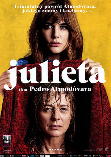 Przód ulotki filmu 'Julieta'