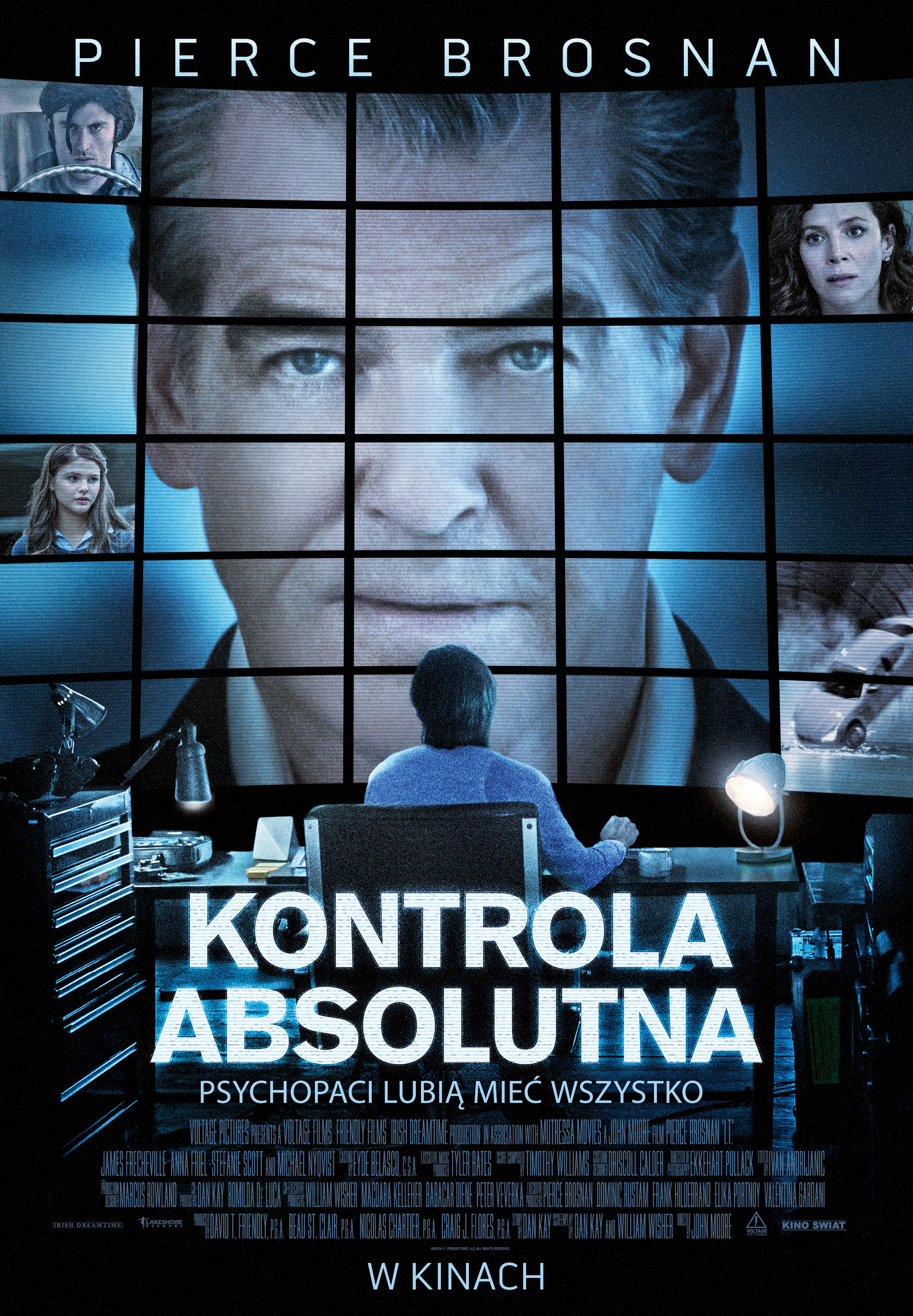 Polski plakat filmu 'Kontrola Absolutna'