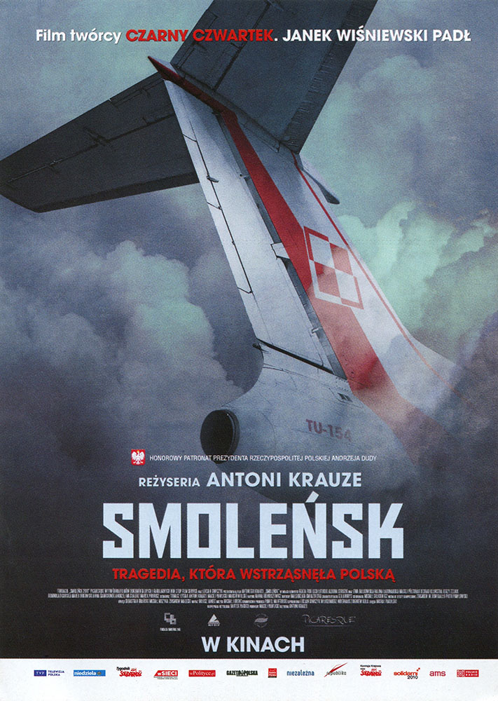 Ulotka filmu 'Smoleńsk (przód - wersja B)'