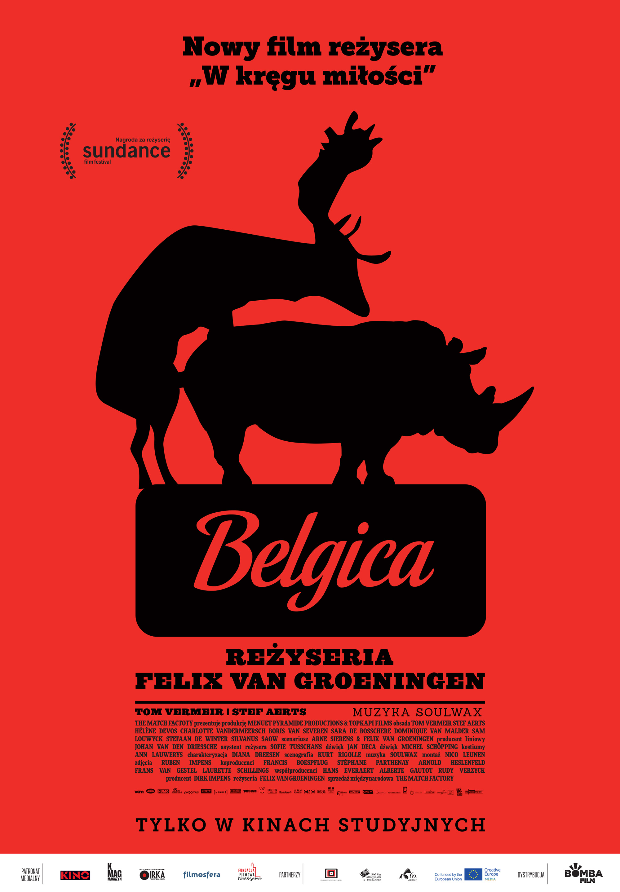 Polski plakat filmu 'Belgica'