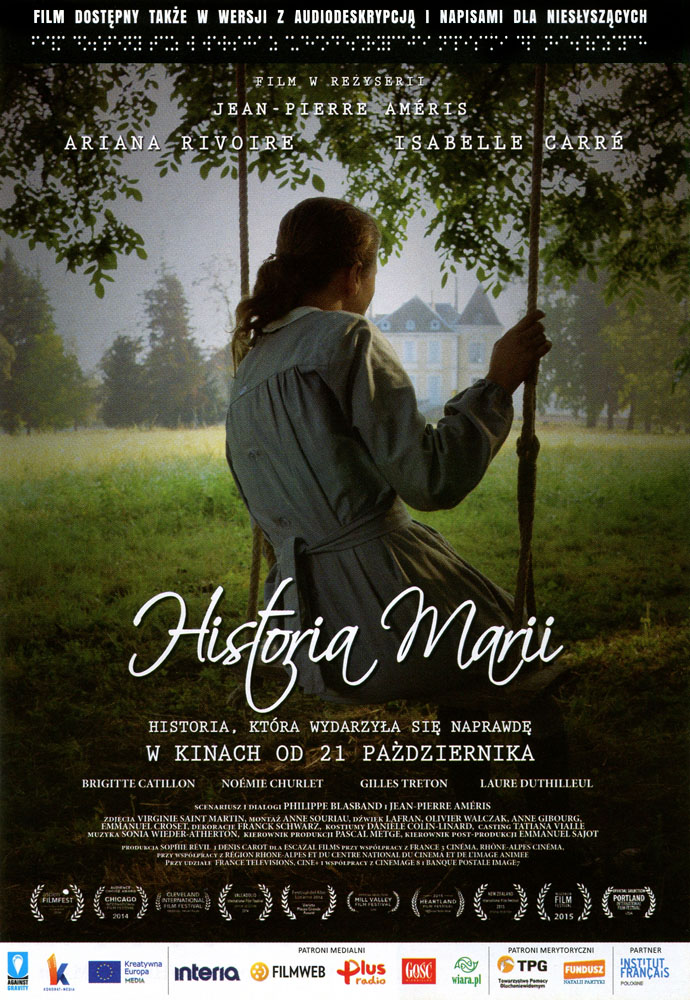 Ulotka filmu 'Historia Marii (przód)'