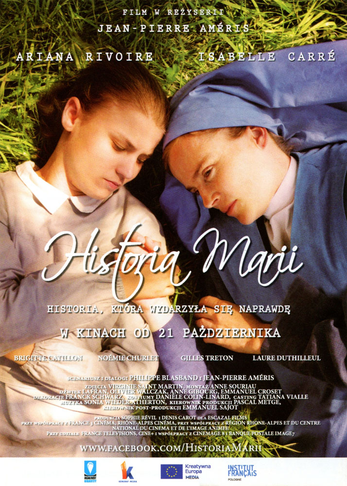 Ulotka filmu 'Historia Marii (przód - wersja B)'