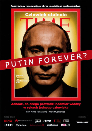 Przód ulotki filmu 'Putin Forever?'