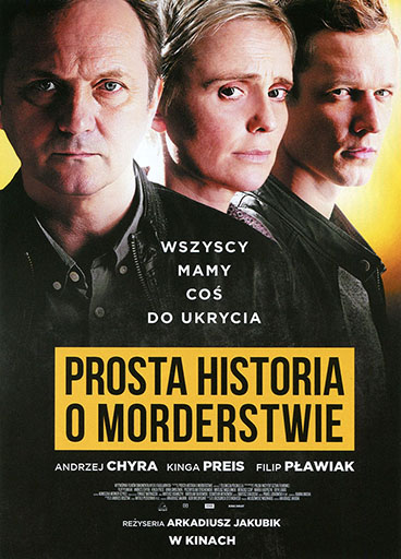 Przód ulotki filmu 'Prosta Historia O Morderstwie'