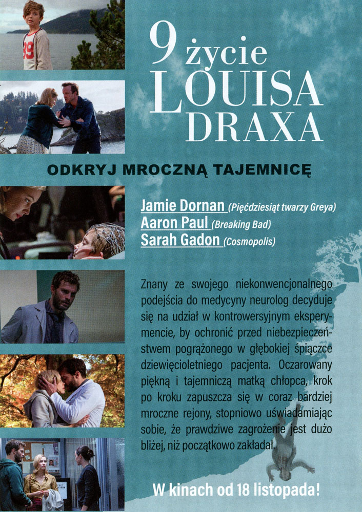 Ulotka filmu '9 Życie Louisa Draxa (tył)'